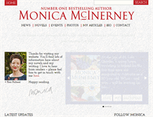 Tablet Screenshot of monicamcinerney.com
